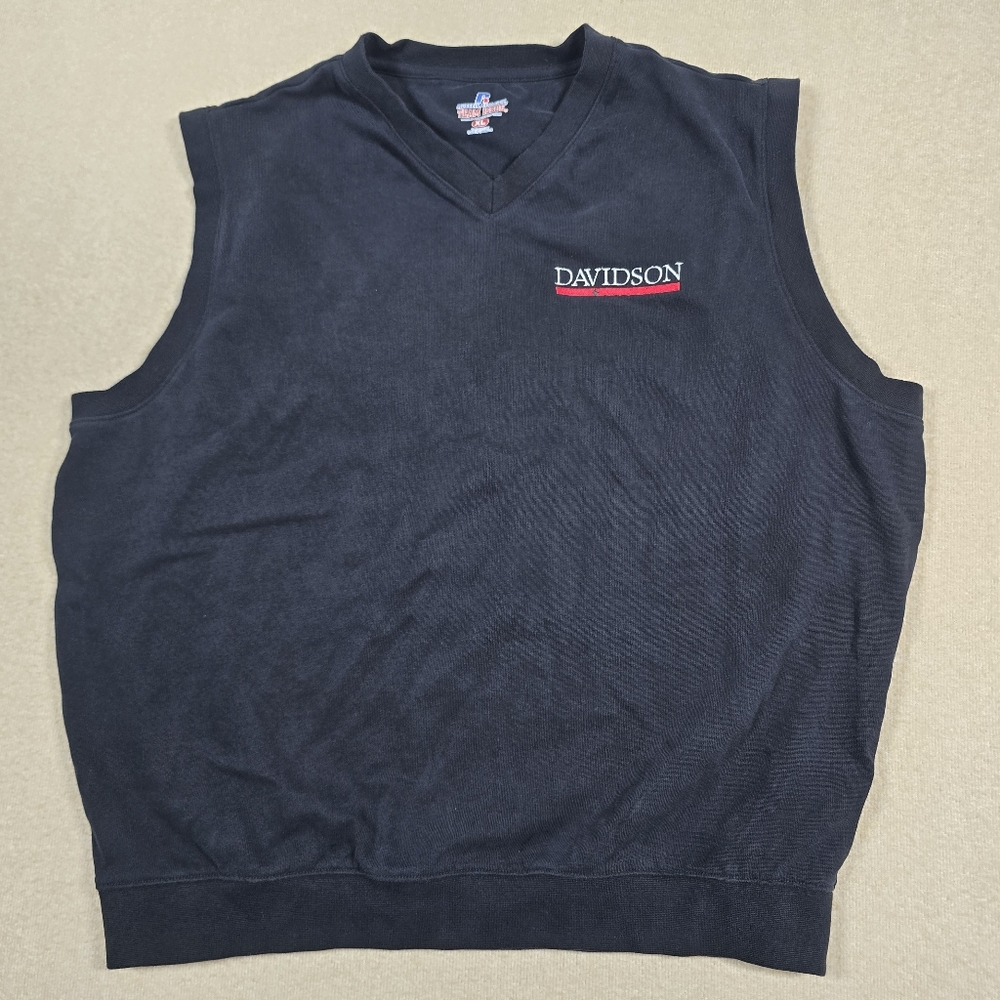 Russell Athletic Team Issue Davidson College Sweater Vest XL